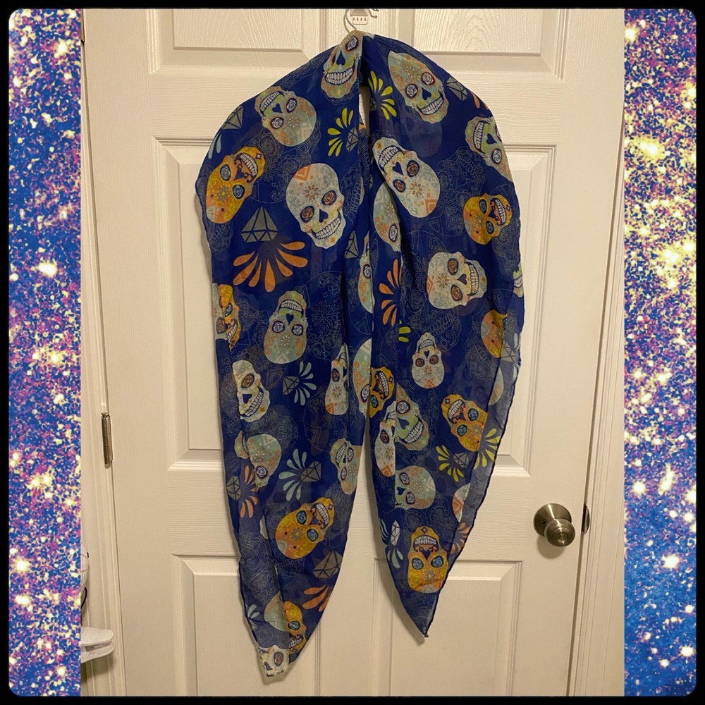 Women’s Sugar Skull Scarf